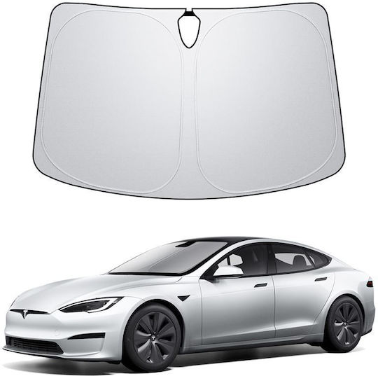 Spigen Tesla Car Front Windshield Sunshade Black Tesla Model S