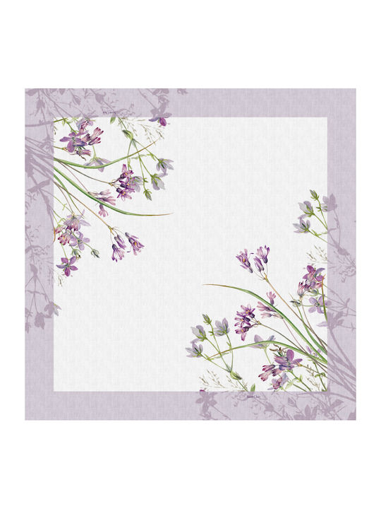 Saint Clair Tablecloth Stain Resistant Lilac 18 145x145cm