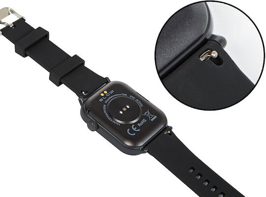 Blow X18 Smartwatch with Heart Rate Monitor (Black)