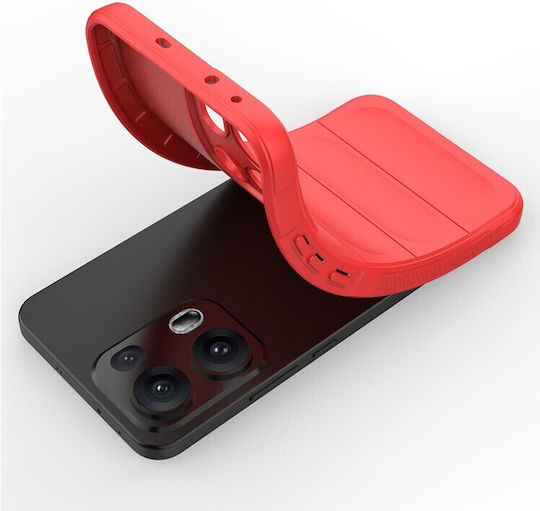 Mad Mask Back Cover Plastic / Silicone Red (Oppo Reno13 Pro 5G)