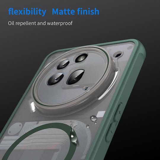 Techsuit Back Cover Plastic Verde (Nothing Phone (3a) Pro)