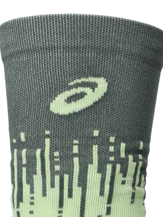 ASICS Running Socks Green 1 Pair