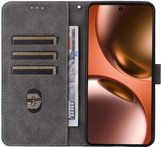 Mad Mask Back Cover Leather Magnetic Black (Realme GT 7)