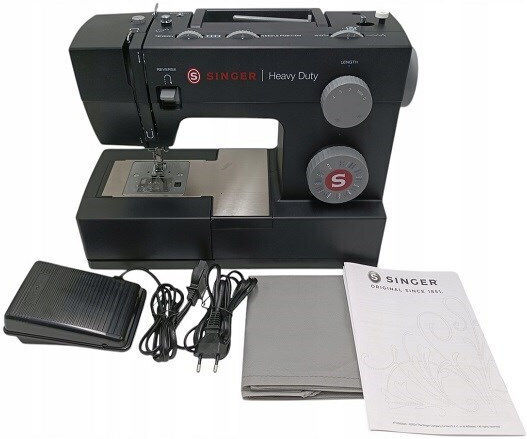 Singer Conventional Sewing Machine Heavy Duty 4432 Black