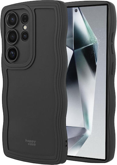 HappyCase Back Cover Silicone Black (Galaxy S24 Ultra)