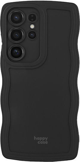 HappyCase Back Cover Silicone Black (Galaxy S24 Ultra)