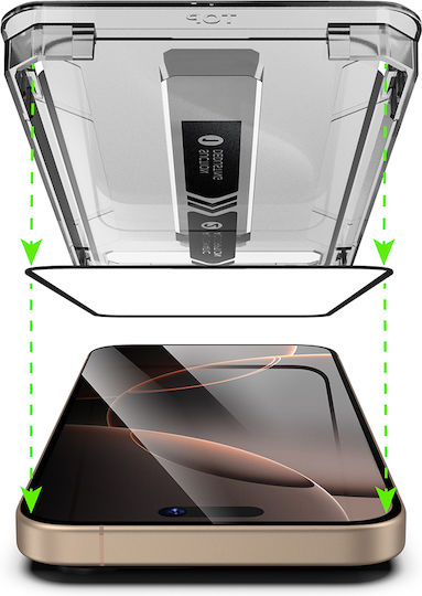 Techsuit Поверителност Закалено стъкло (iPhone 15)