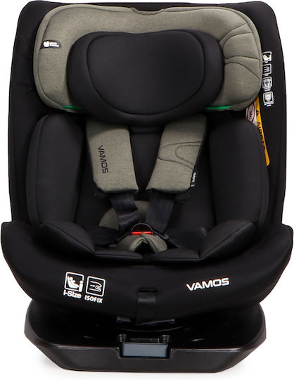 Moni Vamos Baby Car Seat i-Size with Isofix Military Green 0-36 kg