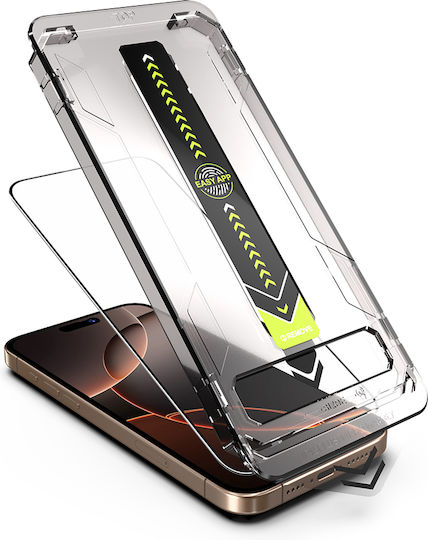 Techsuit Tempered Glass Μαύρο (iPhone 13 Pro Max)