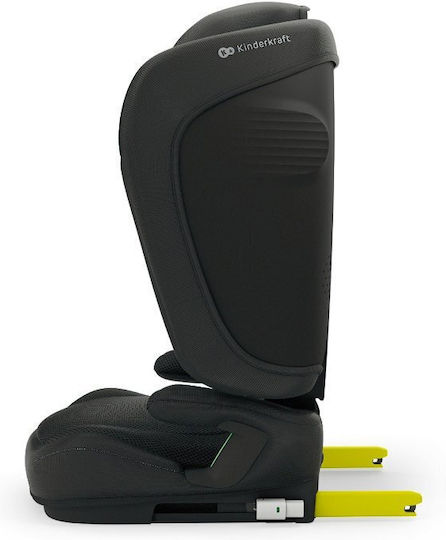 Kinderkraft Unity 2 Детско Столче за Кола High-back Booster i-Размер с Isofix Черно