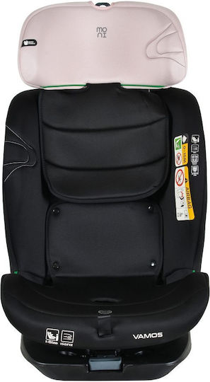 Moni Vamos Baby Car Seat i-Size with Isofix Baby Pink 0-36 kg