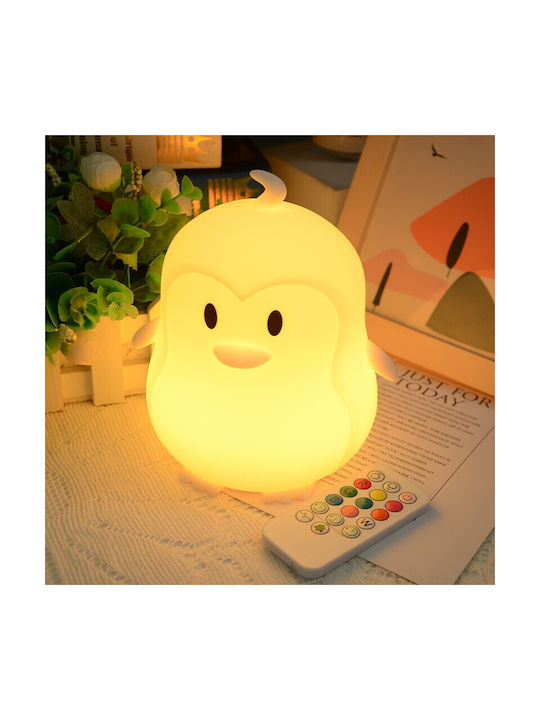Φωτάκι Νυκτός LED Nitelite Nitelite Penguin Ρεύματος Πολύχρωμo
