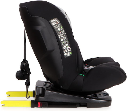 Moni Vamos Baby Car Seat i-Size with Isofix Stone Grey 0-36 kg