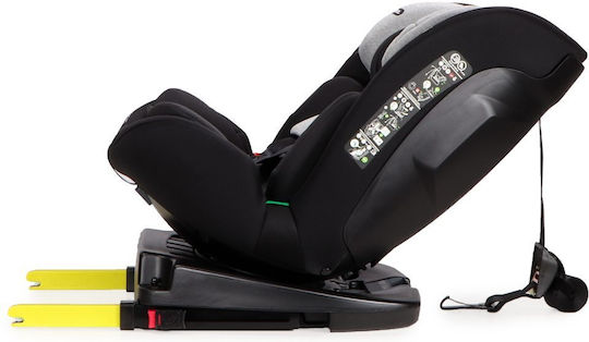Moni Vamos Baby Car Seat i-Size with Isofix Stone Grey 0-36 kg