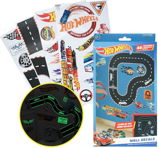 Hot Wheels Kinder Wandsticker Wand