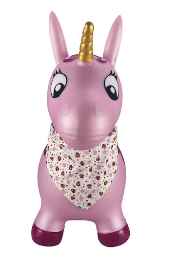 Amo toys Hop Hop Unicorn Luna Pink 23cm.