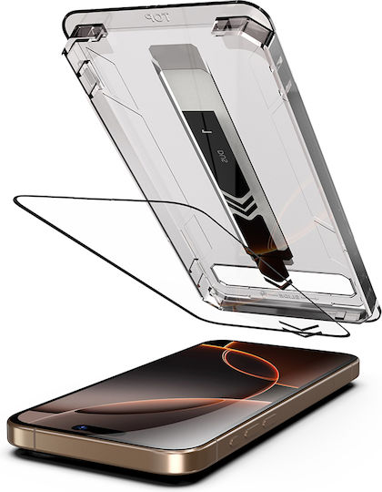 Techsuit Gehärtetes Glas 2 Stück Schwarz (iPhone 17e / 16e / 14 / 13 / 13 Pro)