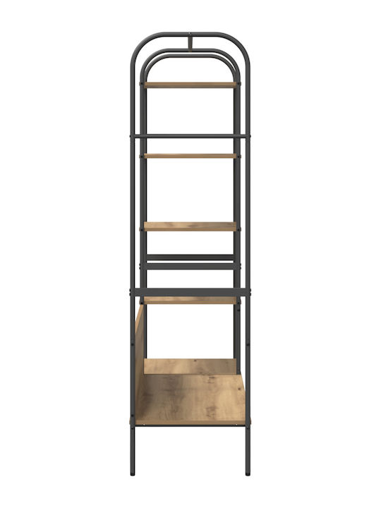vidaXL Kleiderständer Braun 120x44x160cm