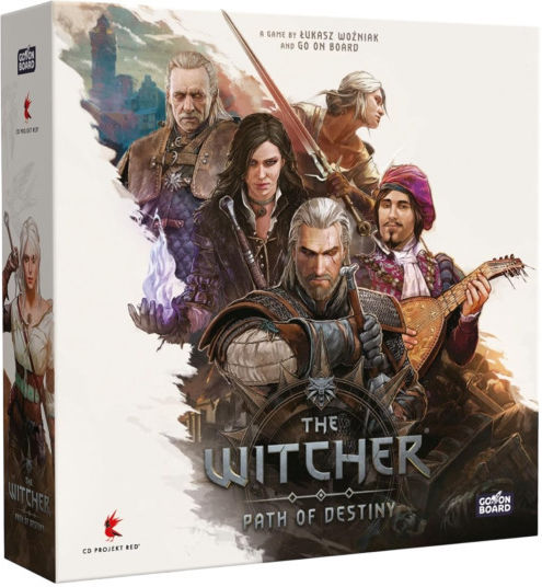 Board Game The Witcher: Path Of Destiny (Standard Edition) for 1-5 Players 14+ Years Old (EN) Go On Board