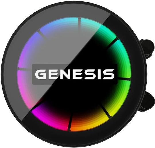 Genesis Hydria 240 ARGB Wasserkühlsysteme AIO CPU mit 2 Lüfterabmessung 120mm