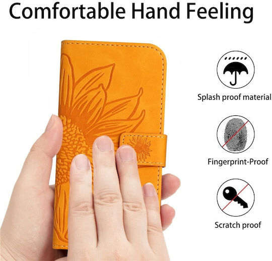 Sun Flower Wallet Πορτοκαλί (TCL 60R 5G)