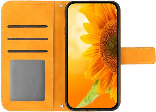 Sun Flower Wallet Πορτοκαλί (TCL 60R 5G)