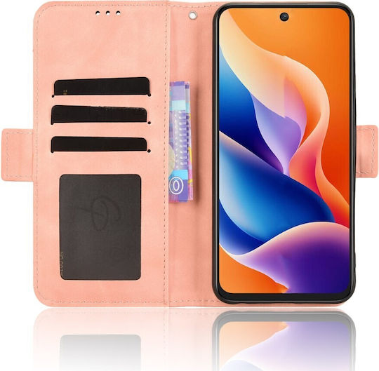 Multiple Cards Wallet Roz (TCL 605 4G)