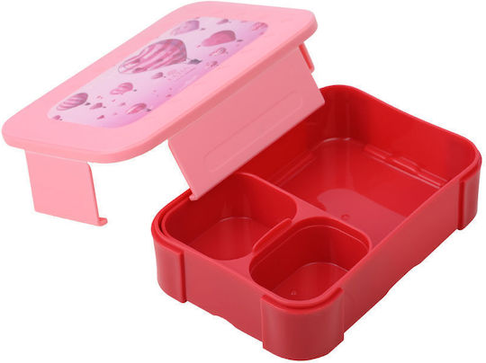 Estia Save The Aegean Plastic Kids' Food Container 0.9lt Love Ascend x x 5cm