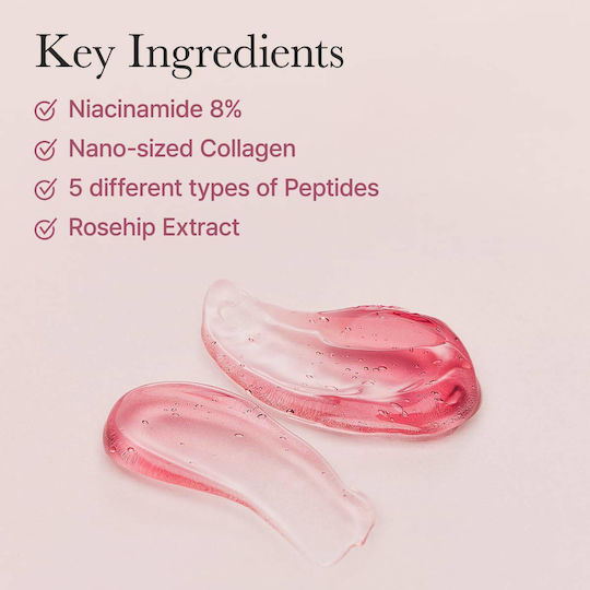 Arencia Red Smoothie Serum 30 Anti-Aging Serum Gesicht mit Kollagen für Straffung 50ml