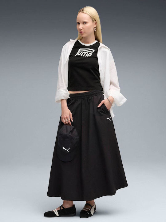 Midi Φούστα Black