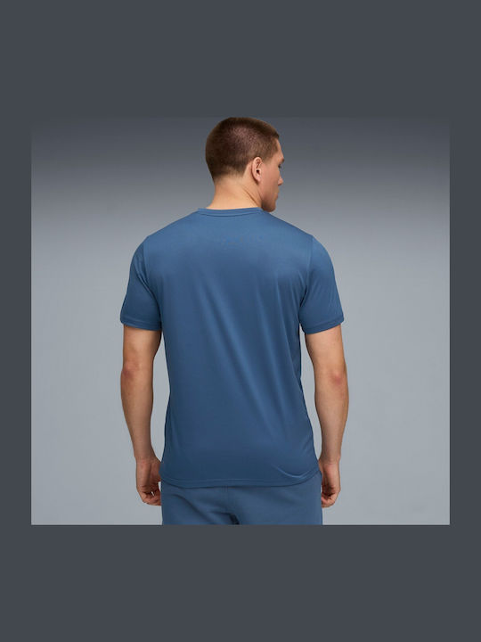 Essentials Sportliches T-Shirt Blau
