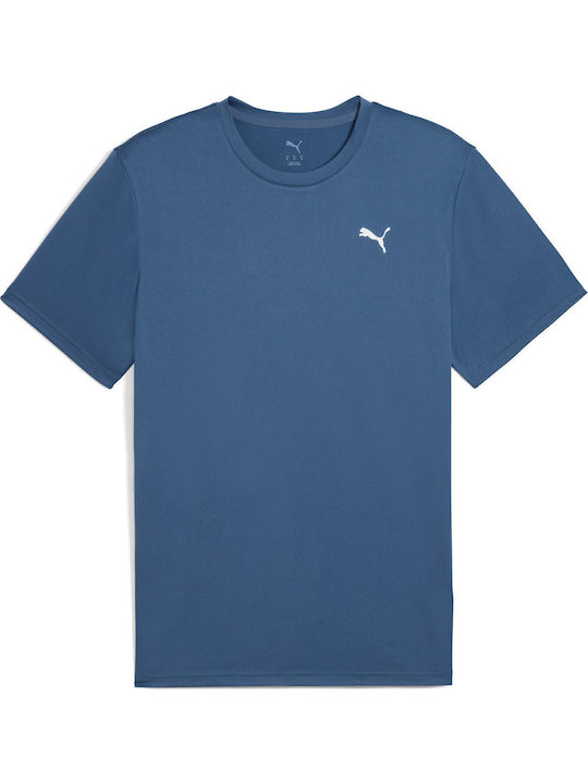 Essentials Sportliches T-Shirt Blau