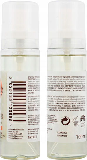 Протективен Спрей За Кожа На Главата Malibu Scalp Protector Spf 30 100ml