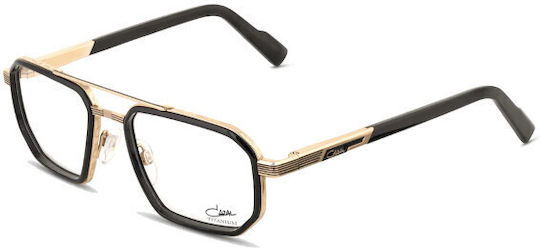 Cazal 6036 001 Rame Ochelari Pentru Bărbați Metalic Negru Pătrat