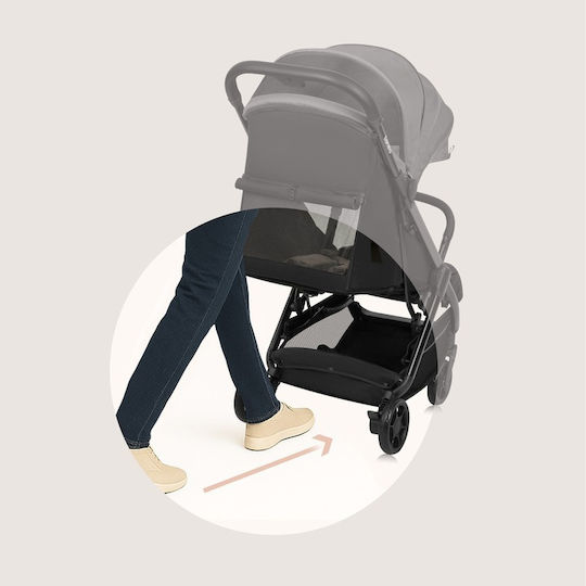 Lionelo Julie Air Kinderwagen Geeignet ab 6+ Monaten Gray Stone