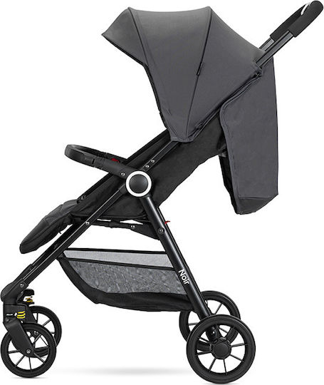 Lorelli Noir Baby Stroller Suitable for Newborn Gray