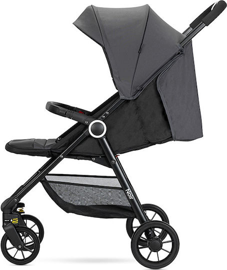 Lorelli Noir Baby Stroller Suitable for Newborn Gray