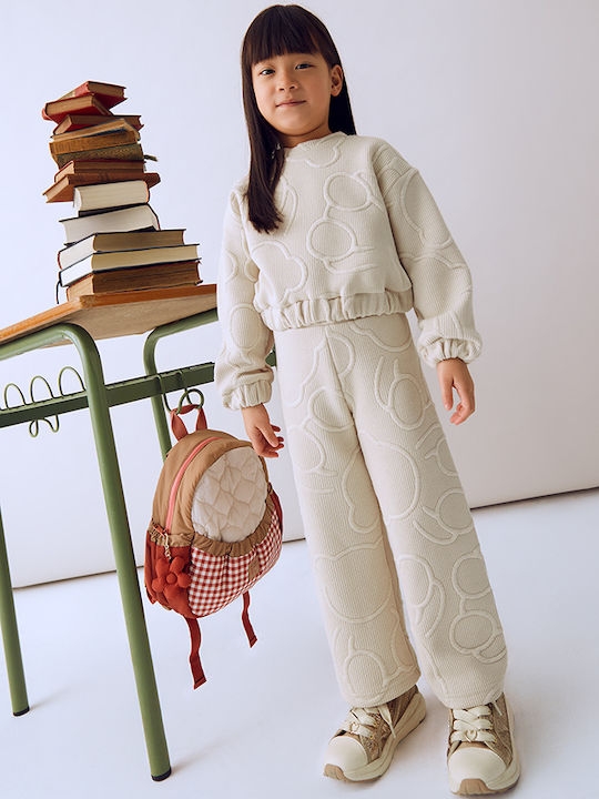 Kinder-Set mit Hose Winter 2Stück Beige