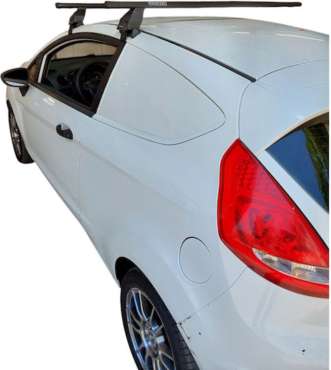 Menabo Kit Car Roof Bars Legs Menabo Iron Black Ford Fiesta Van 2008-2017 2 Pieces Mb.fiesta.38