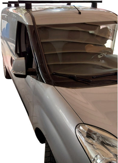 Nordrive Kit Car Roof Bars Legs Nordrive Kargo Iron Black Opel Combo 2012-2018 3 Pieces Mb.ocombo.08