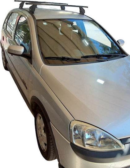 Menabo Kit Car Roof Bars Legs Menabo Aluminum Omega Medium Opel Corsa C 2000-2006 2 Pieces Mb.ocorsac.17