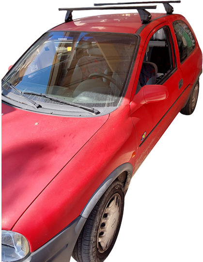Menabo Kit Car Roof Bars Legs Menabo Aluminum Omega Medium Opel Corsa B 1993-2001 2 Pieces Mb.ocorsab.16