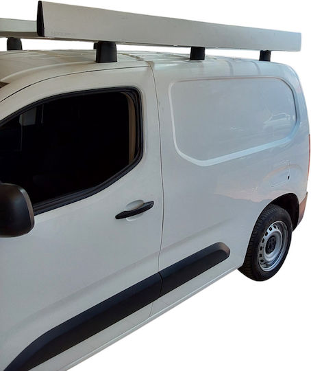 Nordrive Kit Roof Bars Legs Rack Kargo Rack Nordrive Iron Peugeot Partner 2018+ 4 Pieces Car Roof Bars Peugeot Partner 02