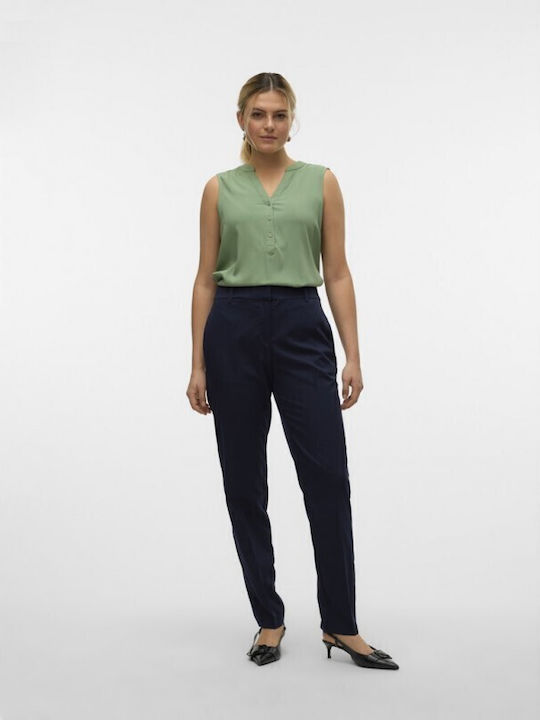 Dama Tesatura Pantaloni Navy