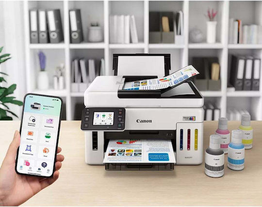 Canon MAXIFY GX6140 Color Multifuncțional Ιnkjet cu WiFi și Mobile Print