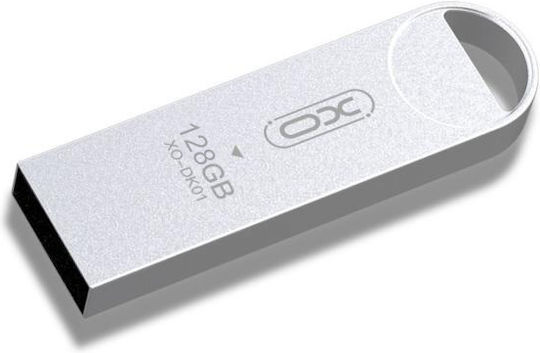 XO Dk01 16GB USB 2.0 Stick Ασημί