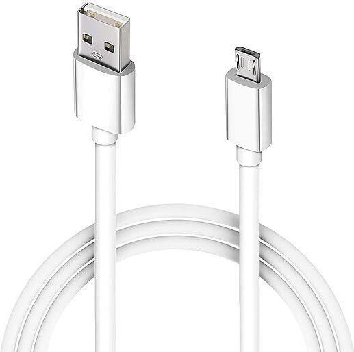 Mtk Regulär USB 2.0 auf Micro-USB-Kabel Weiß 1m (463.72376) 1Stück