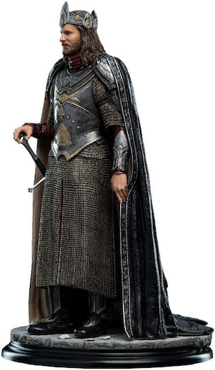 Weta Workshop Lord of the Rings: King Aragorn Figure height 34cm at Scale 1:6