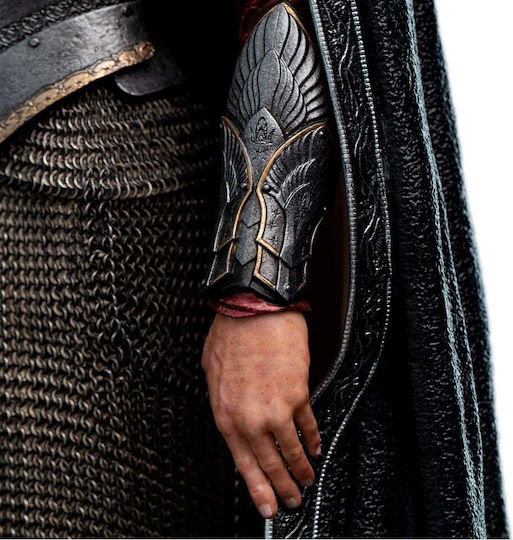 Weta Workshop Lord of the Rings: King Aragorn Figure height 34cm at Scale 1:6