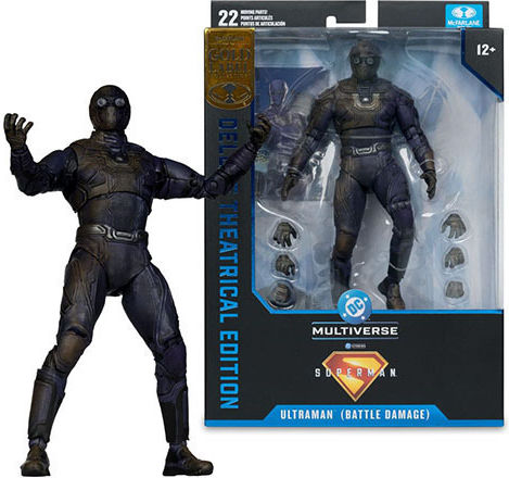 Superman Dc Multiverse Deluxe Action Figure Ultraman Battle Damaged Deluxe Theatrical Edition 19 Cm